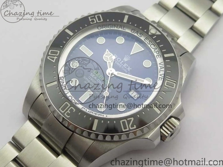 0129 WeatherProof Sea-Dweller 126660 ‘D-Blue’ Noob 1:1 Best Edition 904L SS Case and Bracelet A3235 Clone 3206